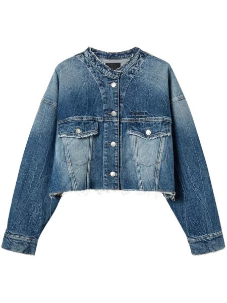 Geacă de blugi Twinset albastru