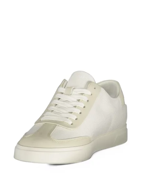 Sneakerși Calvin Klein cu broderie alb