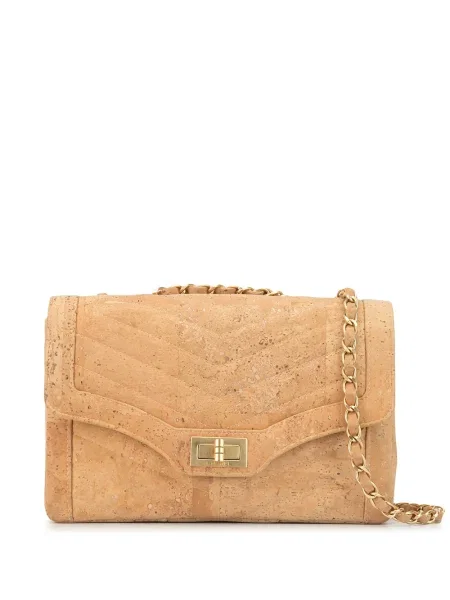 Kabelka Chanel Pre-owned hnědá