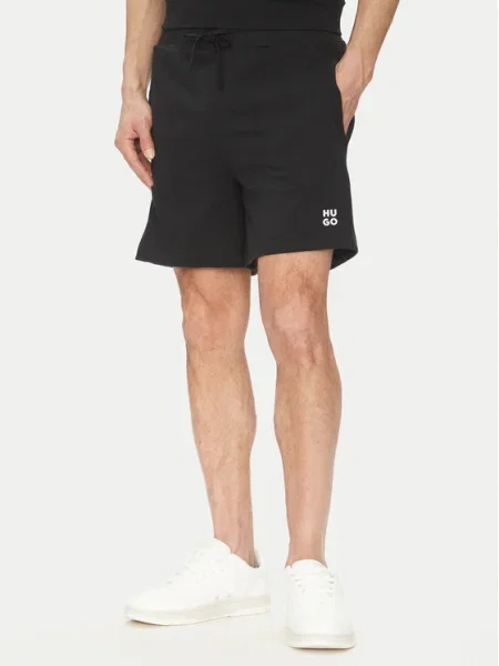 Pantaloni scurți Hugo Boss L-Devon Shorts Black S negru