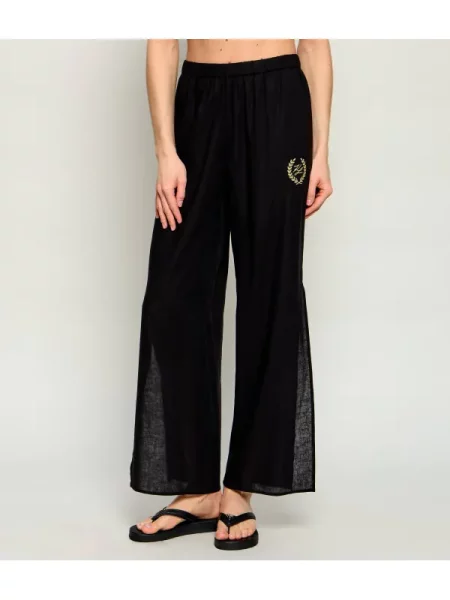 Karl Lagerfeld Jeans Pantaloni Hotel Karl | Relaxed fit | cu adaos de in negru