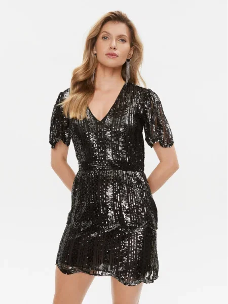 TWINSET Rochie cocktail negru