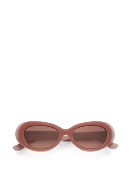 Ochelari de soare ovali Emmanuelle Khanh roz