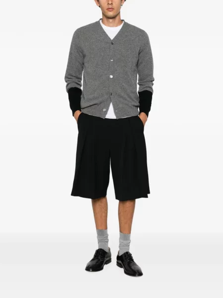 Вълнени шорти Comme Des Garçons Homme Plus черно
