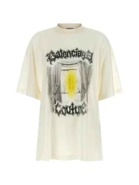 Tricou Balenciaga din jerseu