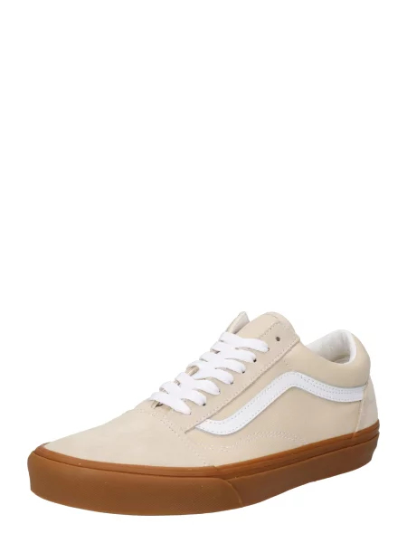 VANS Rövid szárú sportcipők Old Skool bézs fehér
