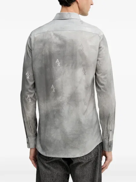 Дълго риза Armani Exchange сиво