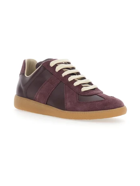 Sneakersy Maison Margiela brązowe