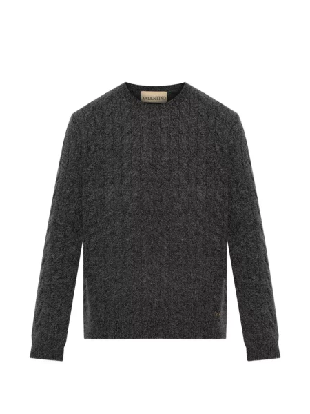 Pulover Valentino Garavani gri