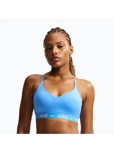 Спортен сутиен Nike Dri-Fit Indy Light Support university blue синьо