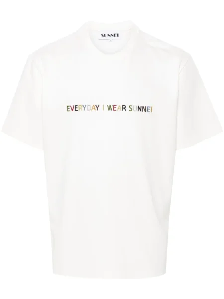 Tricou Sunnei cu broderie