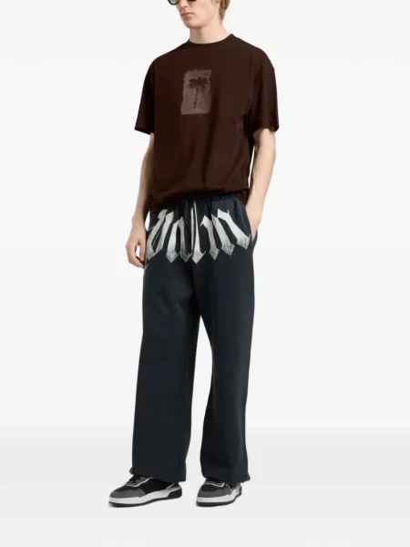 Tricou Palm Angels maro