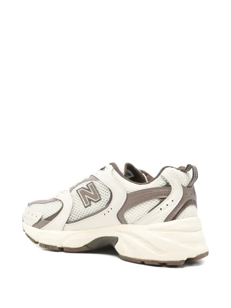 Sneakerși New Balance 530 cu șireturi din dantelă alb