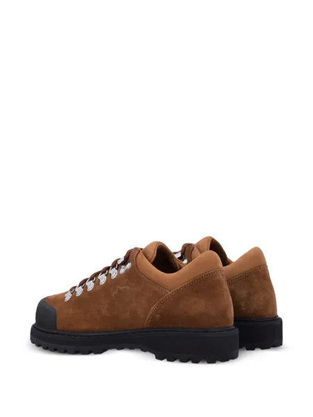 Sneakerși Diemme din piele de căprioară maro