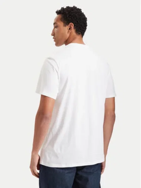 Calvin Klein Jeans Majica Boxed Graphic bela