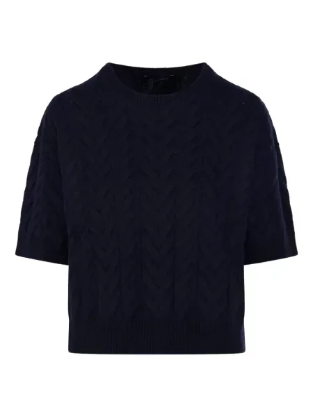Pulover 's Max Mara scurt albastru
