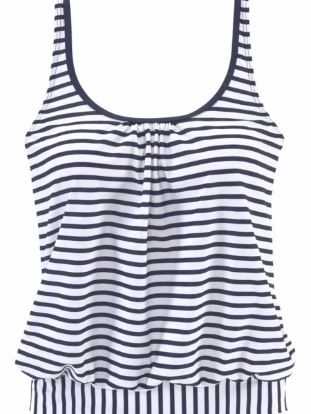 VENICE BEACH Majica za kopanje Summer mornarska bela