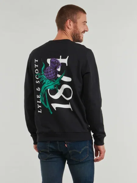 Pulover Lyle & Scott negru