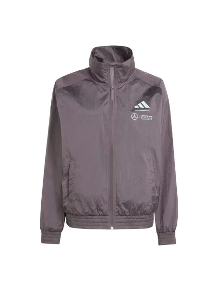 ADIDAS PERFORMANCE Sportovní bunda Mercedes AMG Petronas Formula One Team šedá bílá