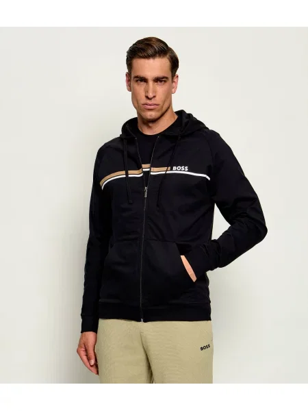 BOSS BLACK Hanorac Authentic Jacket H negru