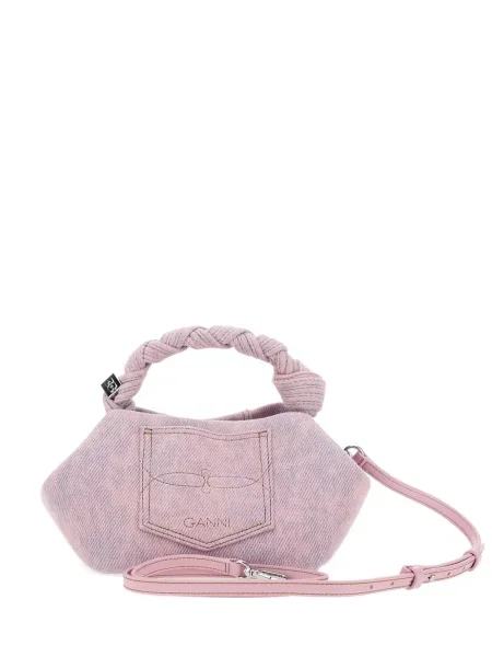 Geantă Ganni roz