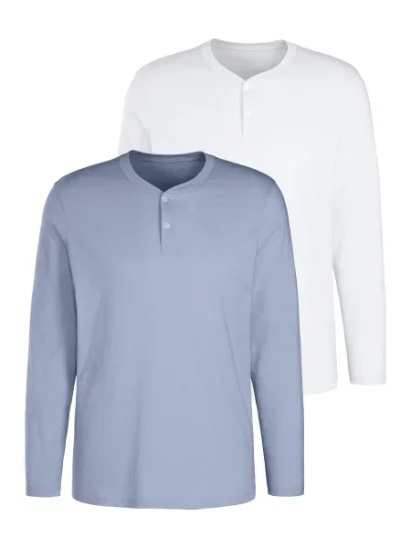 H.I.S Majica modra bela