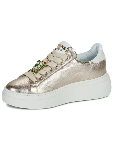 Pantofi Meline auriu