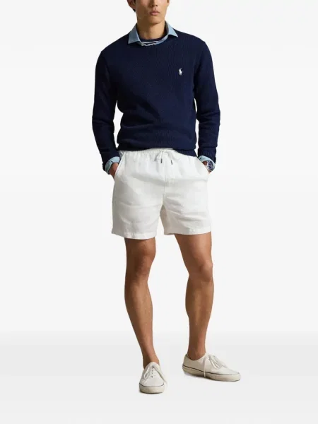 Șosete Polo Ralph Lauren cu broderie în carouri de flanelă verde