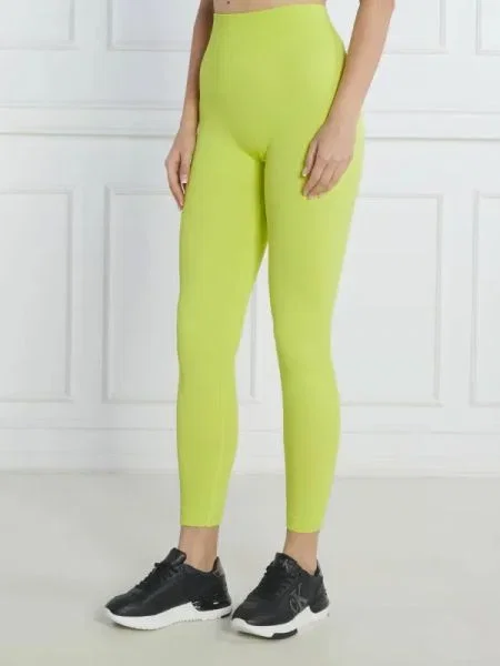 Pantaloni Guess Active fără sudură galben