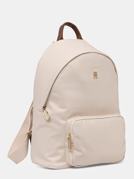 Rucsac Tommy Hilfiger Popette Dome Backpack Écru bej