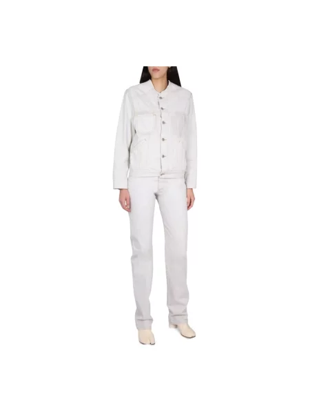 Jeansy Maison Margiela białe