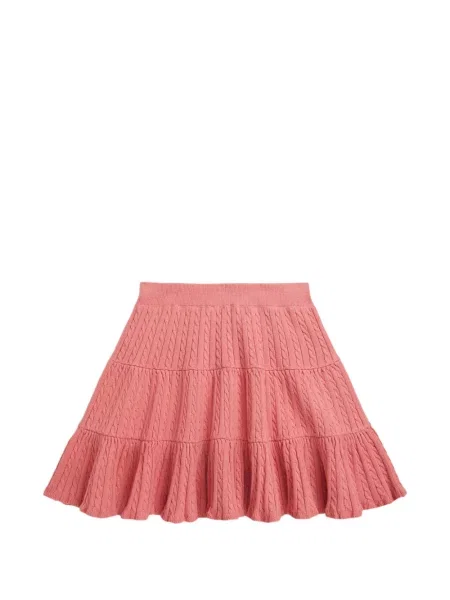 Spódnica dziecięca Polo Ralph Lauren różowa