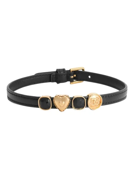 Colier Dolce & Gabbana din piele negru