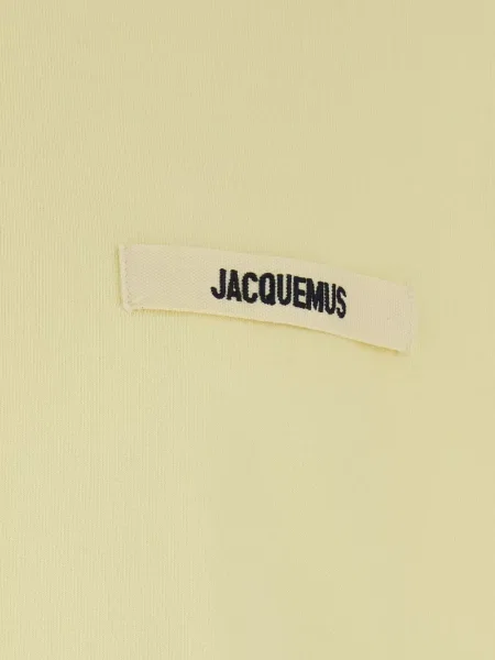 Hanorac Jacquemus cu autograf galben