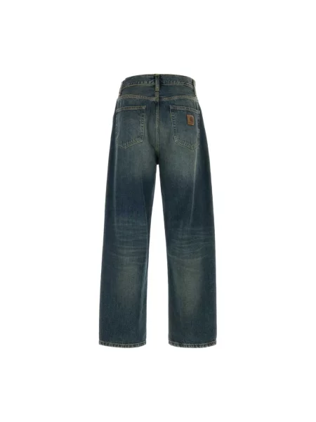 Jeansy Carhartt Wip niebieskie