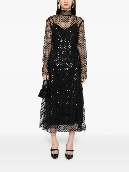 Rochie maxi Macgraw de costum negru