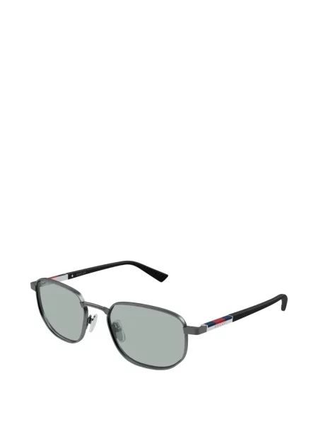 Kulaté sluneční brýle Gucci Eyewear šedé