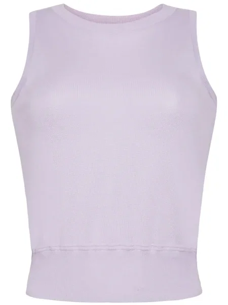 Top Adam Lippes tricotate violet