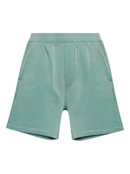 Pantaloni scurți Dsquared2 cu broderie verde