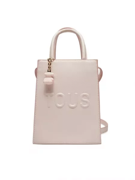 Ročna torba TOUS Brenda roza
