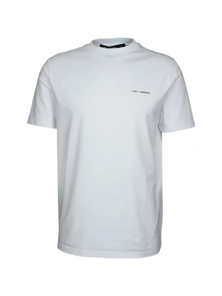 Tricou Karl Lagerfeld cu imagine alb