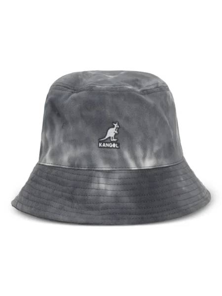 Pălărie de găleată Kangol cu legături cu autograf gri