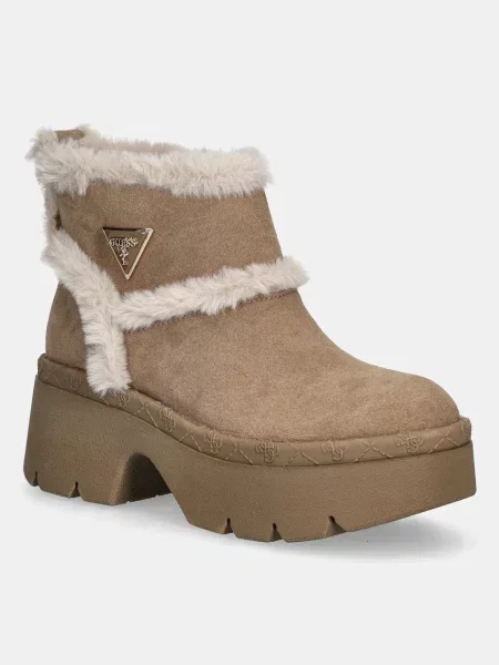 Guess cizme de iarnă BRIDGETE bej