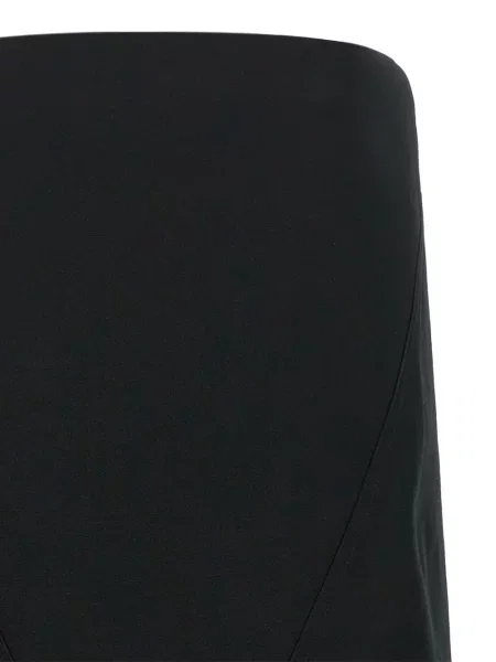 Decupat rochie tip creion Rick Owens negru