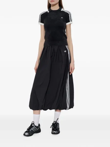 Top Adidas alergare cu autograf din piele negru