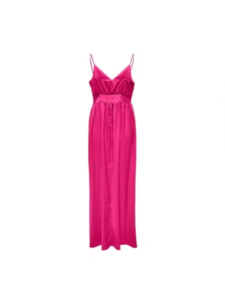 Maksi sukienka maxi Only bez rękawów fioletowa