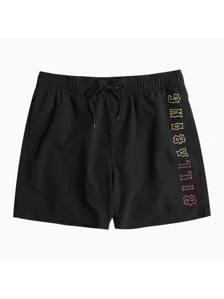 Мъжки къси панталони за плуване Billabong All Day Heritage Layback black черно