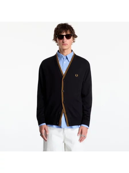 Kardigan Fred Perry czarny
