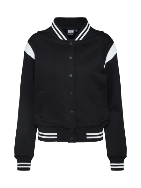 Urban Classics Gornji dio trenirke / bijela crna