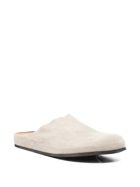 Saboți Common Projects din piele de căprioară